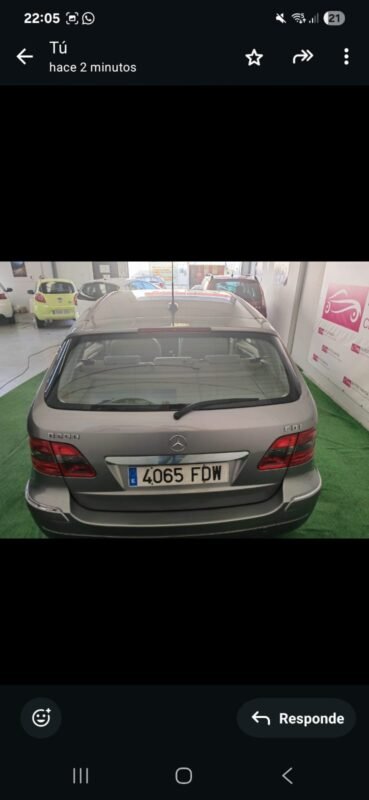 MERCEDES-BENZ CLASE B B200 CDI